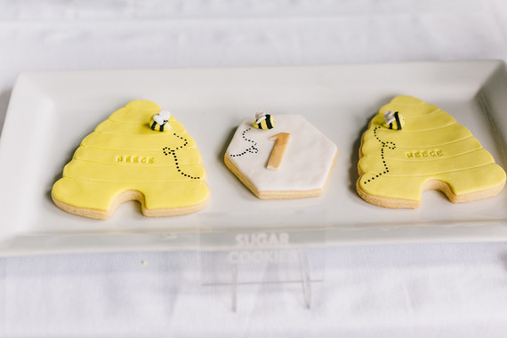 Modern Bee 1st birthday Inspiration