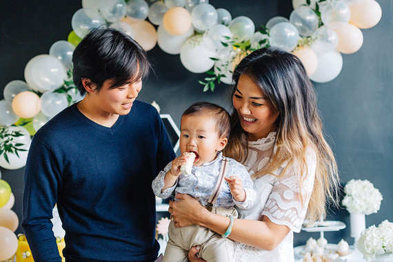 Modern Bee 1st birthday Inspiration