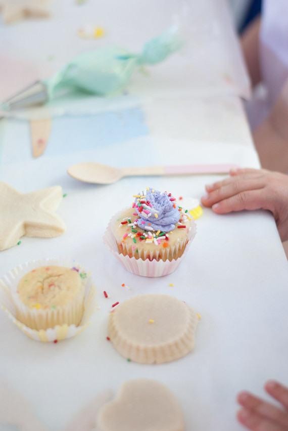 Pastel iridescent girl's birthday party Inspiration