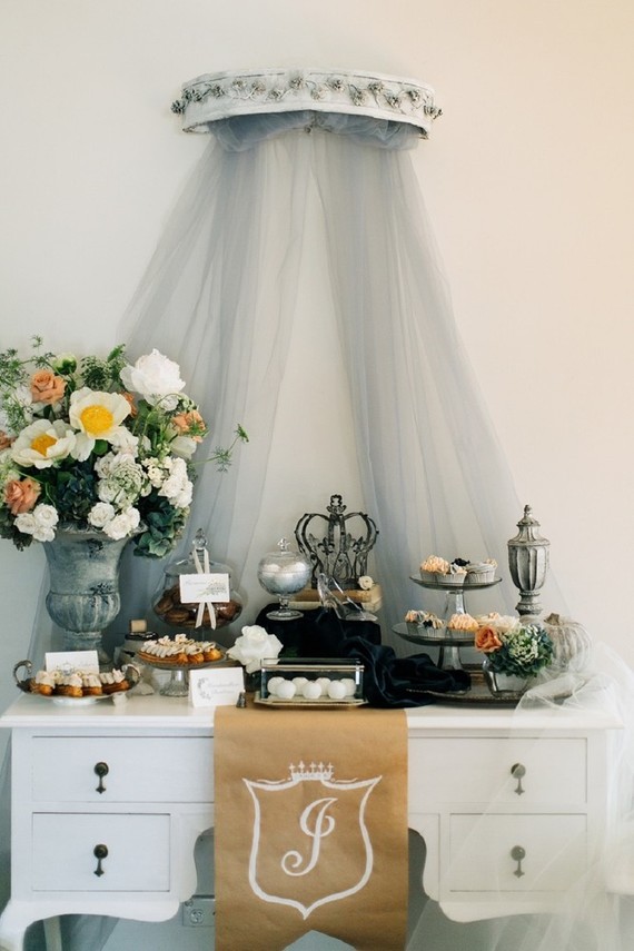 Rustic modern Cinderella party