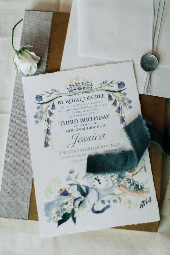 Rustic modern Cinderella party