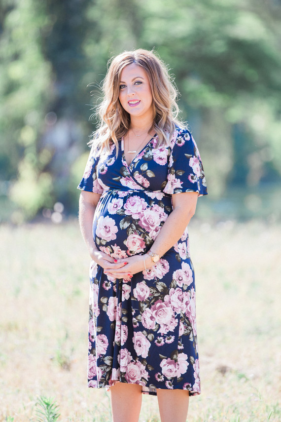 Spring maternity photos