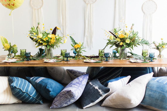 boho pineapple party ideas