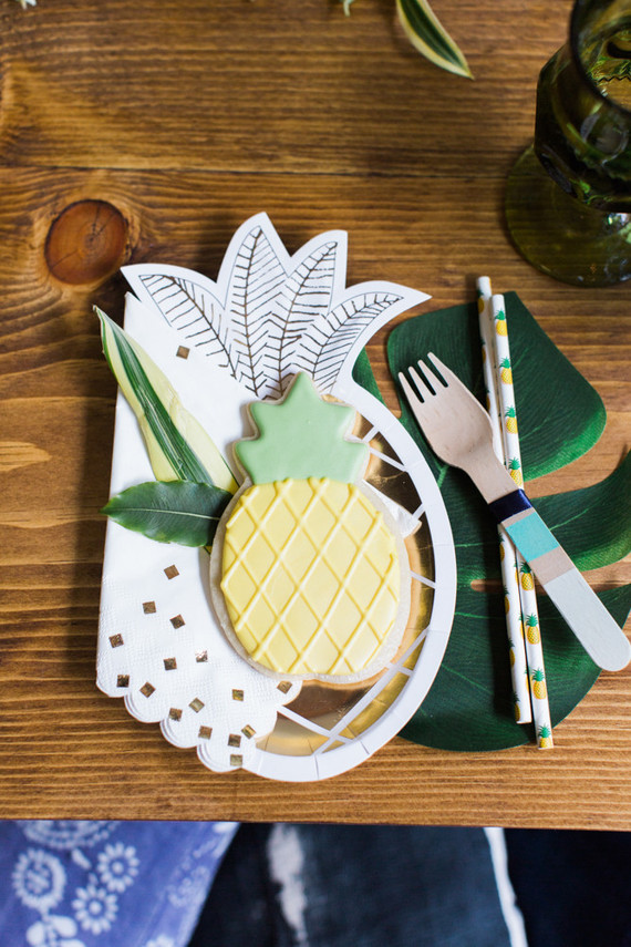boho pineapple party ideas