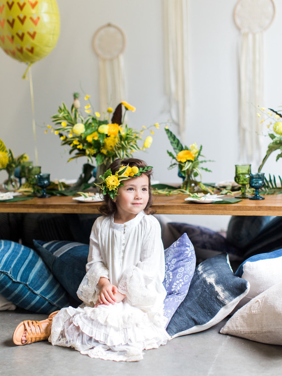 boho pineapple party ideas