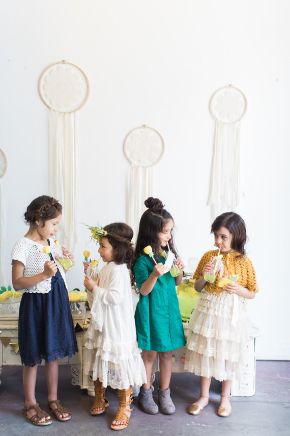 boho pineapple party ideas