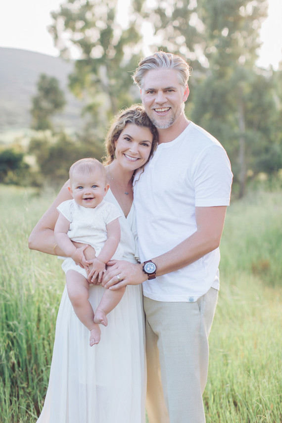 Summery family photos in Southern California