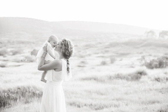 Summery family photos in Southern California