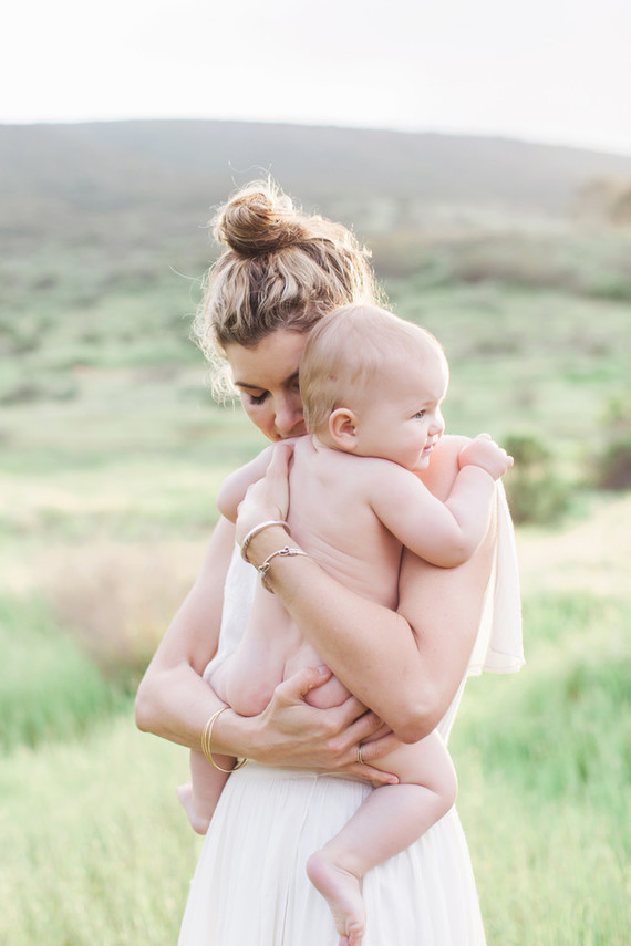 Summery family photos in Southern California