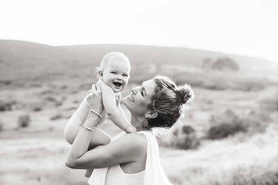 Summery family photos in Southern California