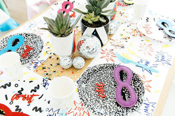 Modern super hero 3rd birthday party
