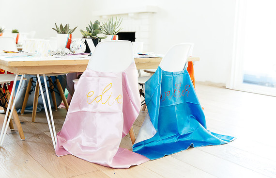 Modern super hero 3rd birthday party