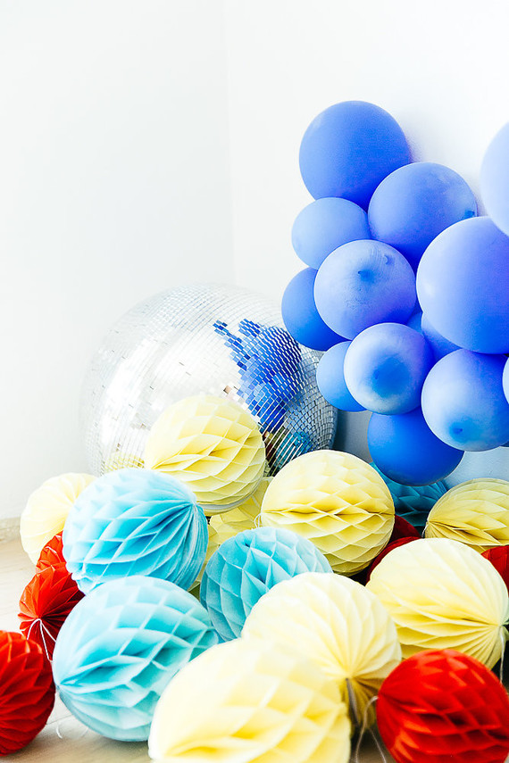 Modern super hero 3rd birthday party