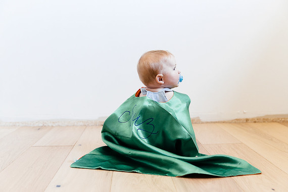 Modern super hero 3rd birthday party