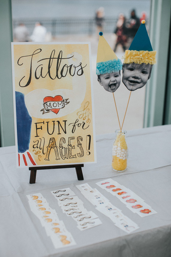 Brooklyn carousel 1st birthday for twins