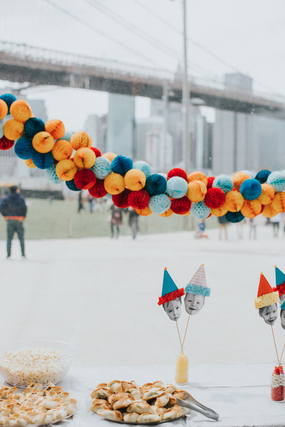 Brooklyn carousel 1st birthday for twins