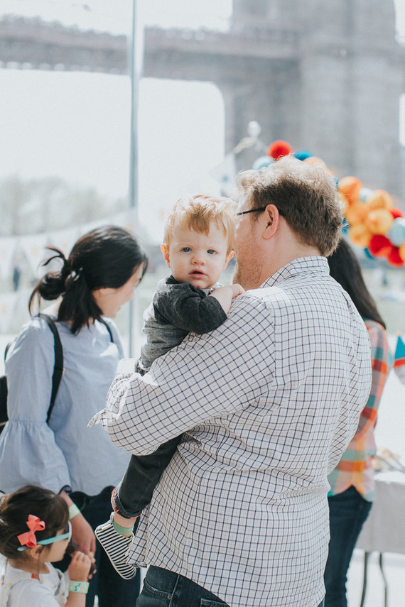 Brooklyn carousel 1st birthday for twins