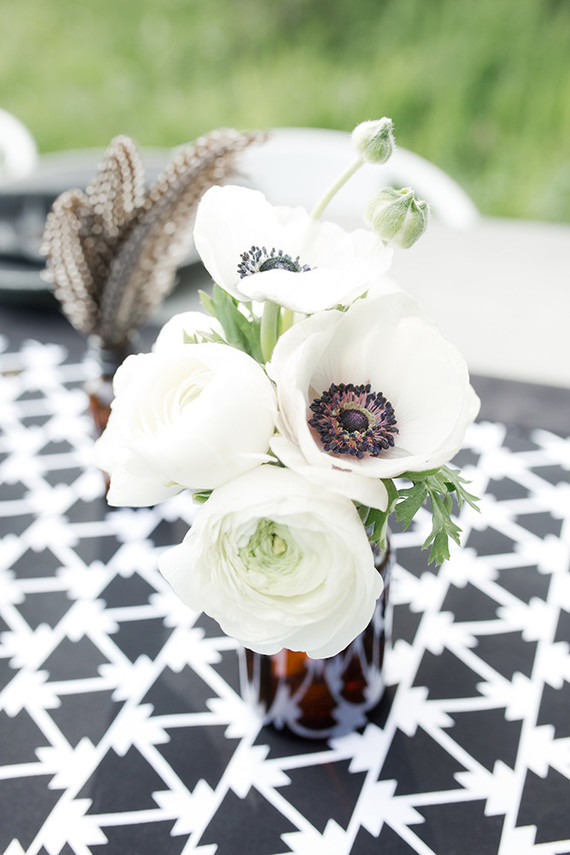 black and white 3rd birthday