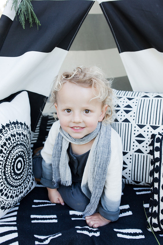 black and white 3rd birthday