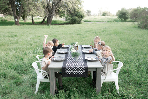 black and white 3rd birthday