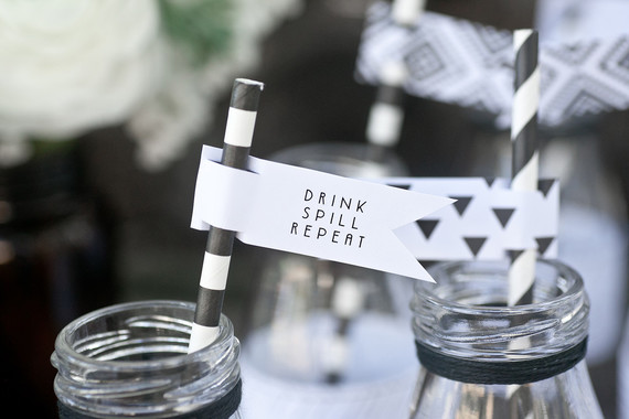 black and white 3rd birthday Inspiration