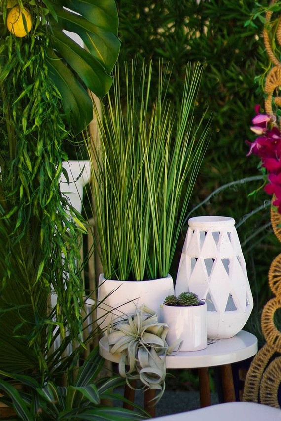 Tiki inspired bridal shower