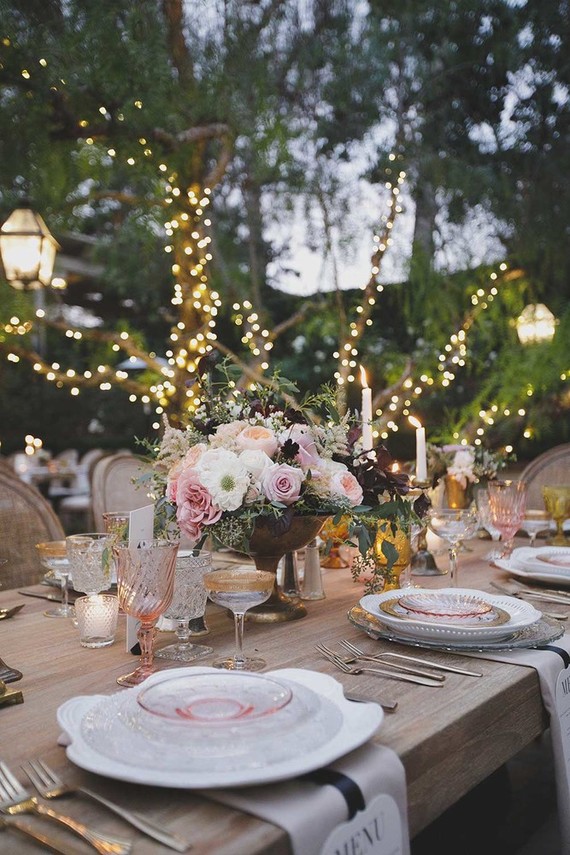 Reception lighting