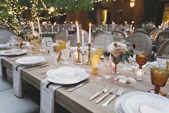 Elegant tablescape