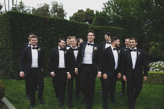 Groomsmen tuxedos