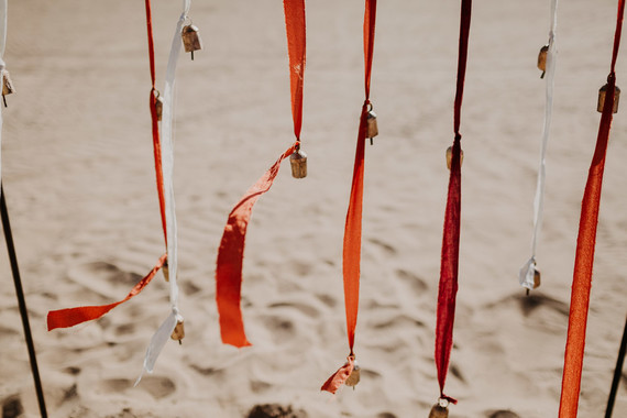 Nomadic desert caravan wedding inspiration