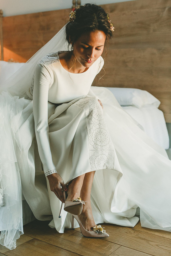 Laura Monge wedding gown