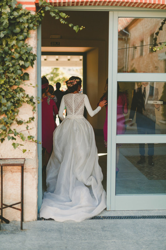 Laura Monge wedding gown
