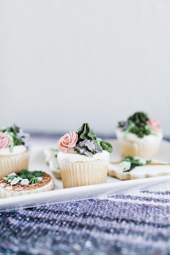 succulent cupcakes Inspiration