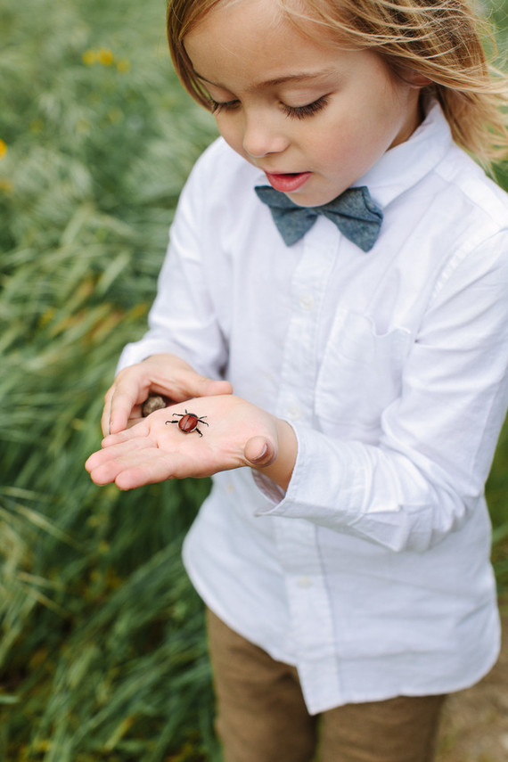 Family photos at Wind Wolves Preserve