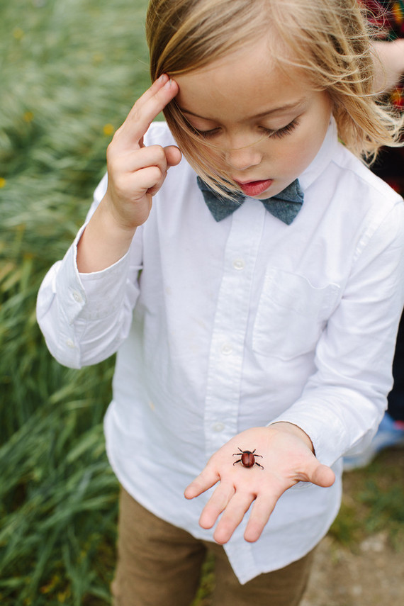 Family photos at Wind Wolves Preserve