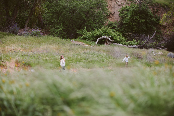 Family photos at Wind Wolves Preserve