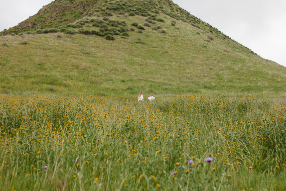 Family photos at Wind Wolves Preserve