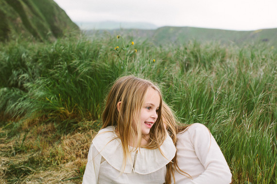 Family photos at Wind Wolves Preserve