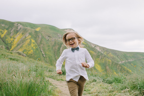 Family photos at Wind Wolves Preserve