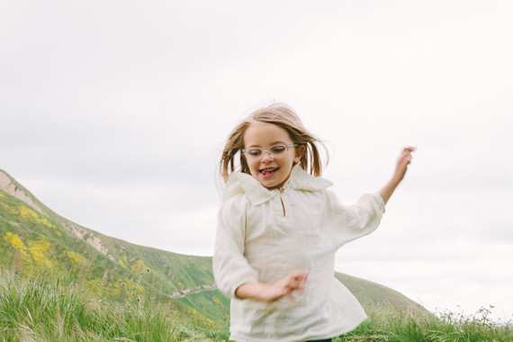 Family photos at Wind Wolves Preserve