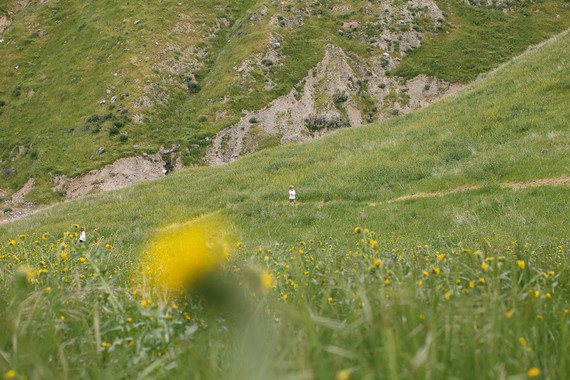 Family photos at Wind Wolves Preserve