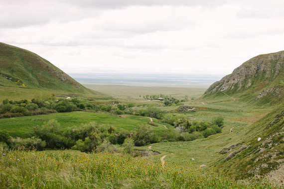 Family photos at Wind Wolves Preserve