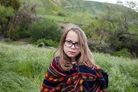 Family photos at Wind Wolves Preserve