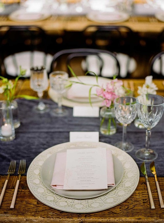 Dinner menu