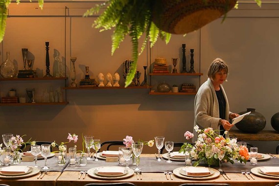 Dinner party at Stable Cafe Inspiration