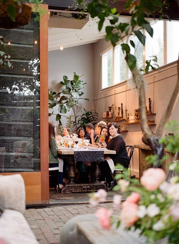 Dinner party at Stable Cafe Inspiration
