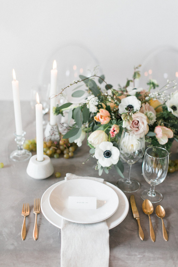 Anemone centerpiece
