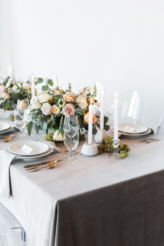 Romantic tablescape