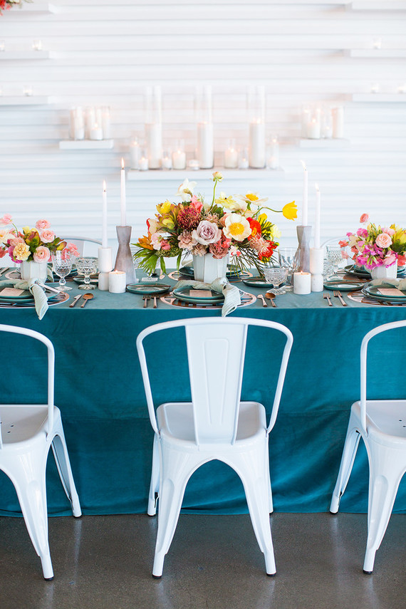 Modern tablescape