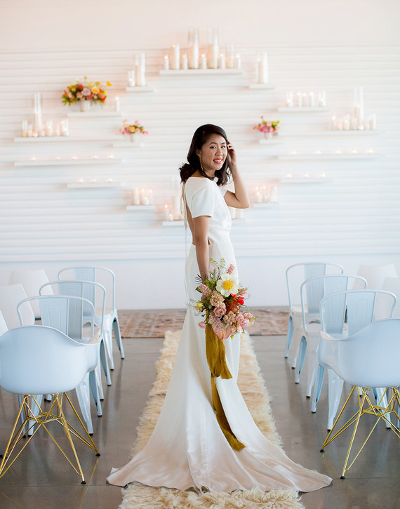 Sarah Seven wedding dress